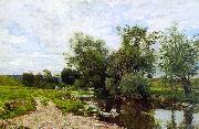 Hugh Bolton Jones On the Green River Sweden oil painting reproduction